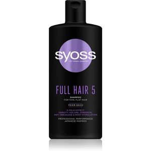 Syoss Full Hair 5 sampon világos hajra dús és élettel teli hatásért 440 ml kép