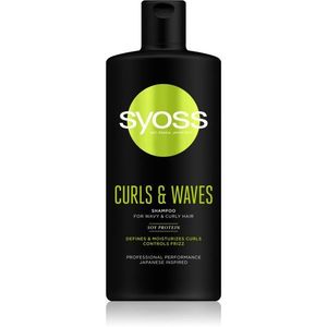 Syoss Curls & Waves sampon hullámos és göndör hajra 440 ml kép