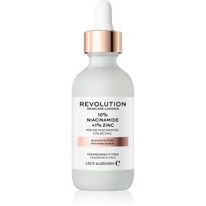 Revolution Skincare Niacinamide 10% + Zinc 1% szérum a kitágult pórusokra 60 ml kép