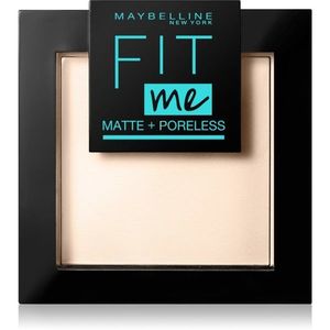 Maybelline Fit Me! Matte+Poreless mattító púder árnyalat 105 Natural Ivory 9 g kép