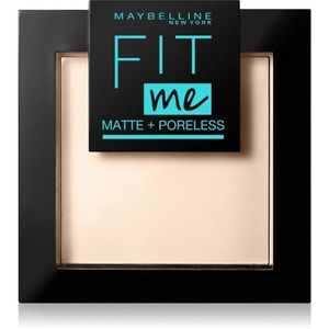 Maybelline Fit Me! Matte+Poreless mattító púder árnyalat 120 Classic Ivory 9 g kép