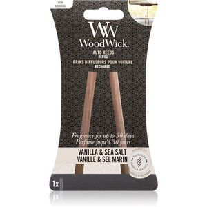 Woodwick Vanilla & Sea Salt illat autóba utántöltő 1 db kép