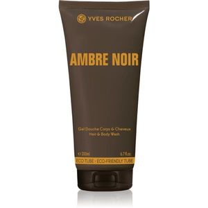 Yves Rocher Ambre Noir tusfürdő gél testre és hajra uraknak 200 ml kép