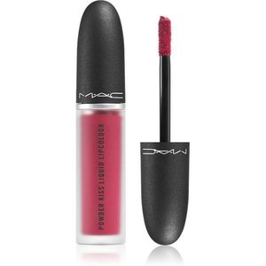 MAC Cosmetics Powder Kiss Liquid Lipcolour mattító folyékony rúzs árnyalat Elegance is Learned 5 ml kép