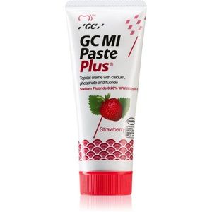 GC MI Paste Plus ásványfeltöltő védőkrém az érzékeny fogakra fluoriddal íz Strawberry 35 ml kép