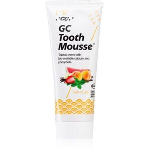 GC Tooth Mousse ásványfeltöltő védőkrém az érzékeny fogakra fluoridmentes íz Tutti Frutti 35 ml kép