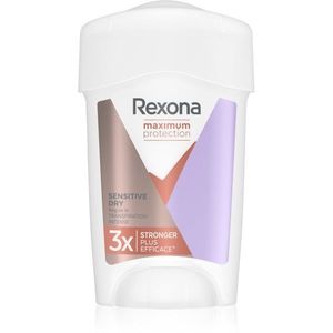 Rexona Maximum Protection Antiperspirant krémes izzadásgátló az erőteljes izzadás ellen Sensitive Dry 45 ml kép
