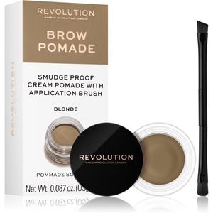 Makeup Revolution Brow Pomade szemöldök pomádé árnyalat Blonde 2.5 g kép