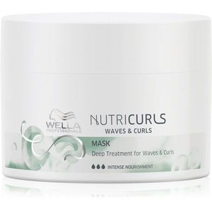 Wella Professionals Nutricurls Waves & Curls kisimító maszk a hullámos és göndör hajra 150 ml kép