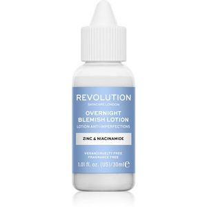 Revolution Skincare Blemish Zinc & Niacinamide éjszakai ápolás pattanások ellen 30 ml kép