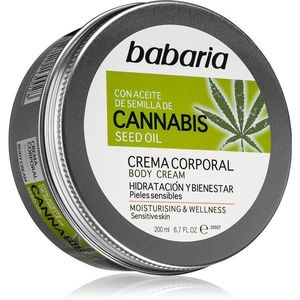Babaria Cannabis hidratáló krém az érzékeny bőrre 200 ml kép