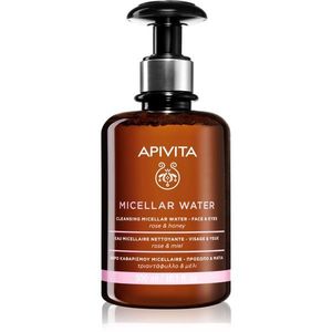 Apivita Cleansing Rose & Honey micellás víz az arcra és a szemekre 300 ml kép