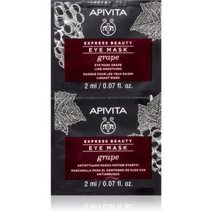 Apivita Express Beauty Grape szemmaszk kisimító hatással 2 x 2 ml kép
