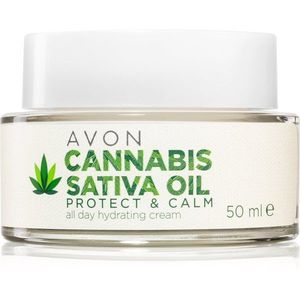 Avon Cannabis Sativa Oil hidratáló krém kender olajjal 50 ml kép