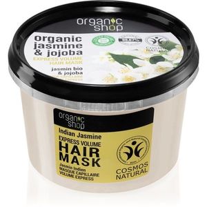 Organic Shop Banana & Jasmine haj maszk dús hatásért 250 ml kép