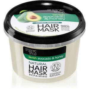 Organic Shop Natural Avocado & Honey regeneráló hajmasz 250 ml kép