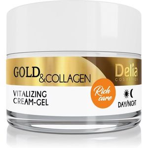 Delia Cosmetics Gold & Collagen Rich Care vitalizáló arckrém 50 ml kép