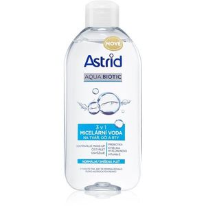 Astrid Aqua Biotic micellás víz 3 az 1-ben normál és kombinált bőrre 400 ml kép