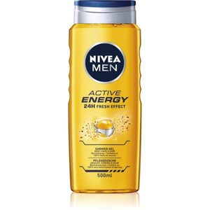 Nivea Men Active Energy fürdőgél férfiaknak 500 ml kép