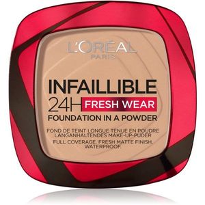 L’Oréal Paris Infaillible Fresh Wear 24h púderes make-up árnyalat 120 Vanilla 9 g kép