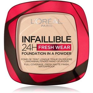 L’Oréal Paris Infaillible Fresh Wear 24h púderes make-up árnyalat 20 Ivory 9 g kép
