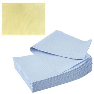 Kozmetikai Előkék, sárga - Prima PE and Paper Medical Towel Tissue 33 x 45 cm kép