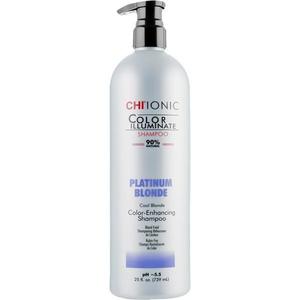 Árnyalatosító Sampon Platinaszőke - CHI Farouk Ionic Color Illuminate Shampoo Platinum Blonde, 739 ml kép