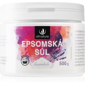 Allnature Epsom salt Lavender fürdősó 500 g kép