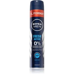 Nivea Men Fresh Active spray dezodor uraknak 200 ml kép