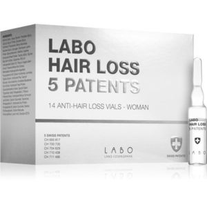 Labo Hair Loss 5 Patents intenzív kúra hajhullás ellen hölgyeknek 14x3, 5 ml kép
