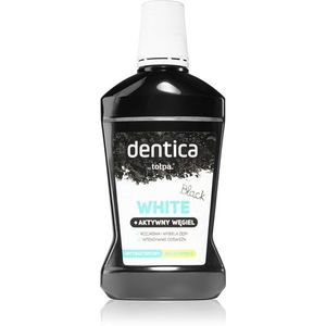 Tołpa Dentica Black White fehérítő szájvíz aktív szénnel 500 ml kép