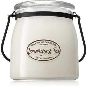 Milkhouse Candle Co. Creamery Lemongrass Tea illatgyertya Butter Jar 454 g kép