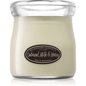 Milkhouse Candle Co. Creamery Oatmeal, Milk & Honey illatgyertya Cream Jar 142 g kép