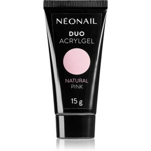 NEONAIL Duo Acrylgel Natural Pink gél körömépítésre árnyalat Natural Pink 15 g kép