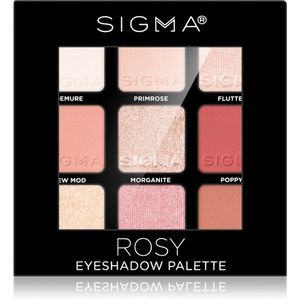 Sigma Beauty Eyeshadow Palette Rosy szemhéjfesték paletta 9 g kép