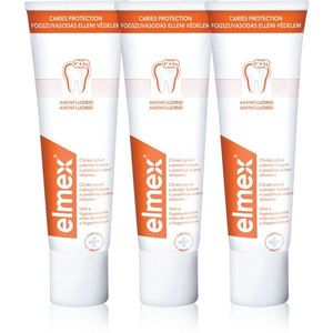 Elmex Caries Protection fogkrém fogszuvasodás ellen fluoriddal 3x75 ml kép