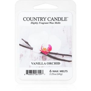 Country Candle Vanilla Orchid illatos viasz aromalámpába 64 g kép