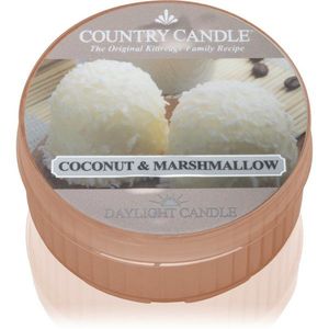 Country Candle Coconut & Marshmallow teamécses 42 g kép