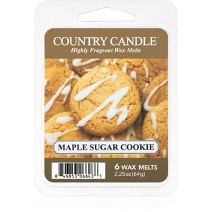 Country Candle Maple Sugar & Cookie illatos viasz aromalámpába 64 g kép