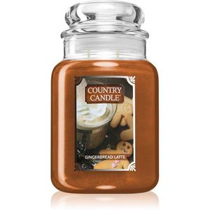 Country Candle Gingerbread Latte illatgyertya 680 g kép