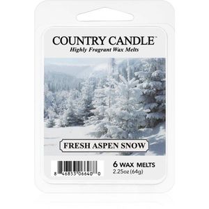 Country Candle Fresh Aspen Snow illatos viasz aromalámpába 64 g kép