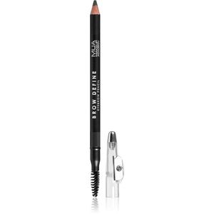 MUA Makeup Academy Brow Define tartós szemöldök ceruza kefével árnyalat Grey 1, 2 g kép