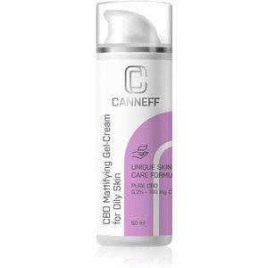 Canneff Balance CBD Mattifying Gel-Cream géles krém az aknéra hajlamos zsíros bőrre 50 ml kép