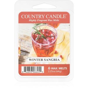 Country Candle Winter Sangria illatos viasz aromalámpába 64 g kép