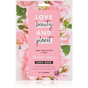 Love Beauty & Planet Blooming Radiance Muru Muru Butter & Rose arcmaszk az élénk bőrért 21 ml kép