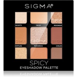Sigma Beauty Eyeshadow Palette Spicy szemhéjfesték paletta 9 g kép