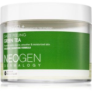 Neogen Dermalogy Bio-Peel+ Gauze Peeling Green Tea arctisztító peeling párnácskát élénk és hidratált bőr 30 db kép