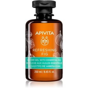 Apivita Refreshing Fig felfrissítő tusfürdő gél esszenciális olajokkal 250 ml kép