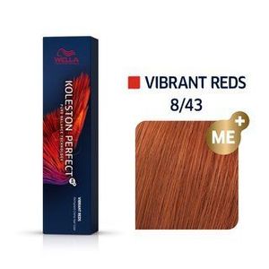 Wella Professionals Koleston Perfect Me+ Vibrant Reds professzionális permanens hajszín 8/43 60 ml kép
