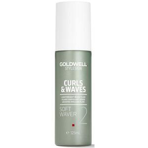 Hajgöndörítő Krém - Goldwell StyleSign Curls & Waves Lightweight Wave Fluid Soft Waver, 125 ml kép